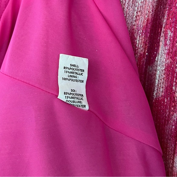 Ramy Brook Printed Alexa Metallic Knit Midi Dress - Picture 10 of 10